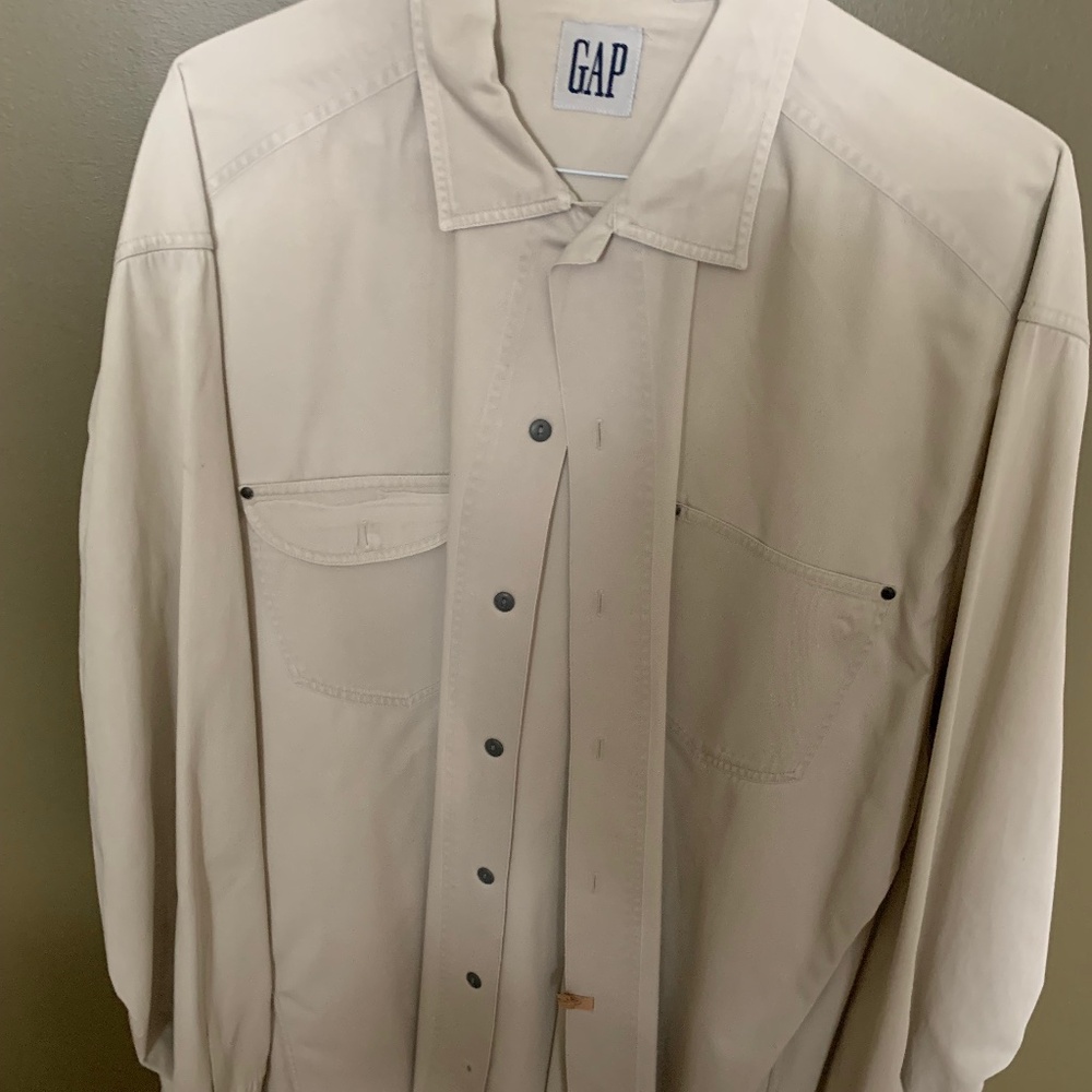 Gap Mens Long Sleeve XL Casual Shirt